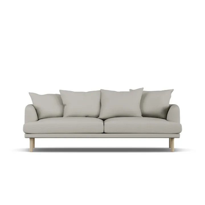Sjövik Sofa - Same Grey 6673-Eiche weiß geölt, 3-sitzig - 1898
