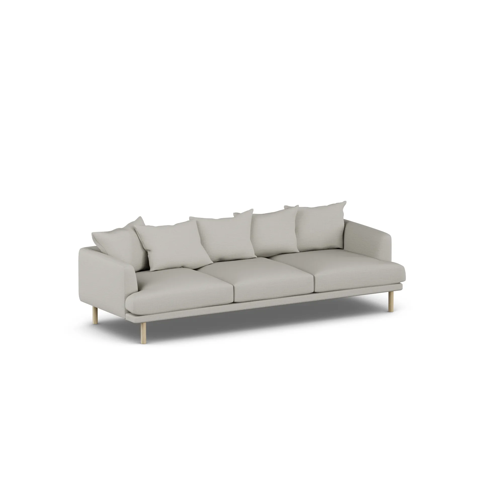 Sjövik Sofa, Same Grey 6673-Eiche weiß geölt, 3,5-sitzig 1898