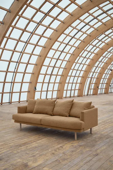 Sjövik Sofa - Same Ochre 6676-Eiche weiß geölt, 3-sitzig - 1898