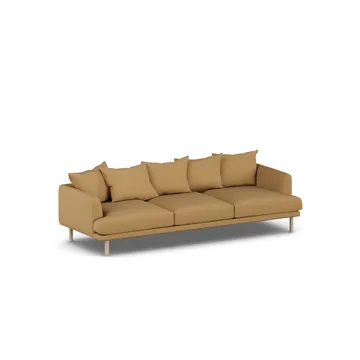 Sjövik Sofa - Same Ochre 6676-Eiche weiß geölt, 3,5-sitzig - 1898