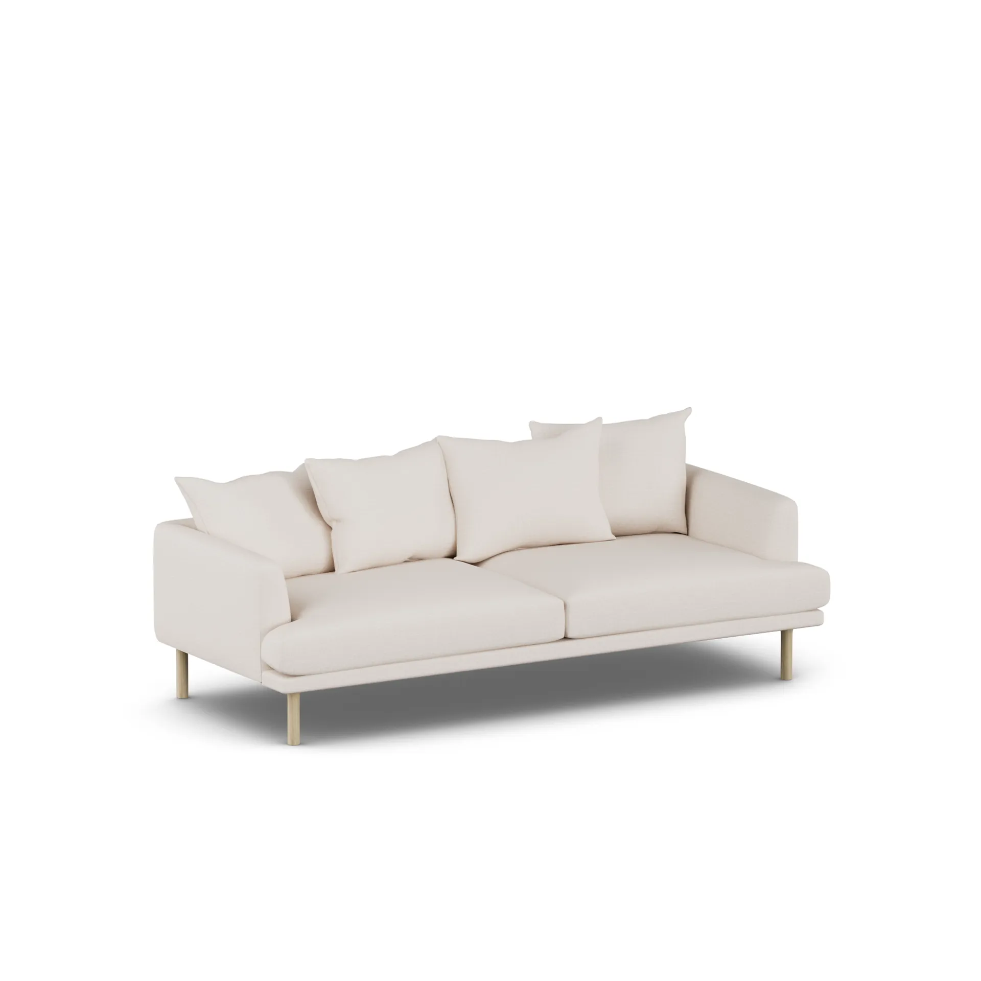 Sjövik Sofa, Same Off White 6671-Eiche weiß geölt, 3-sitzig 1898