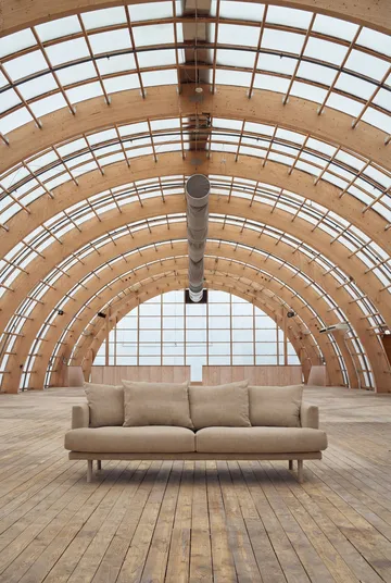 Sjövik Sofa - Same Sand 6672-Eiche weiß geölt, 3-sitzig - 1898