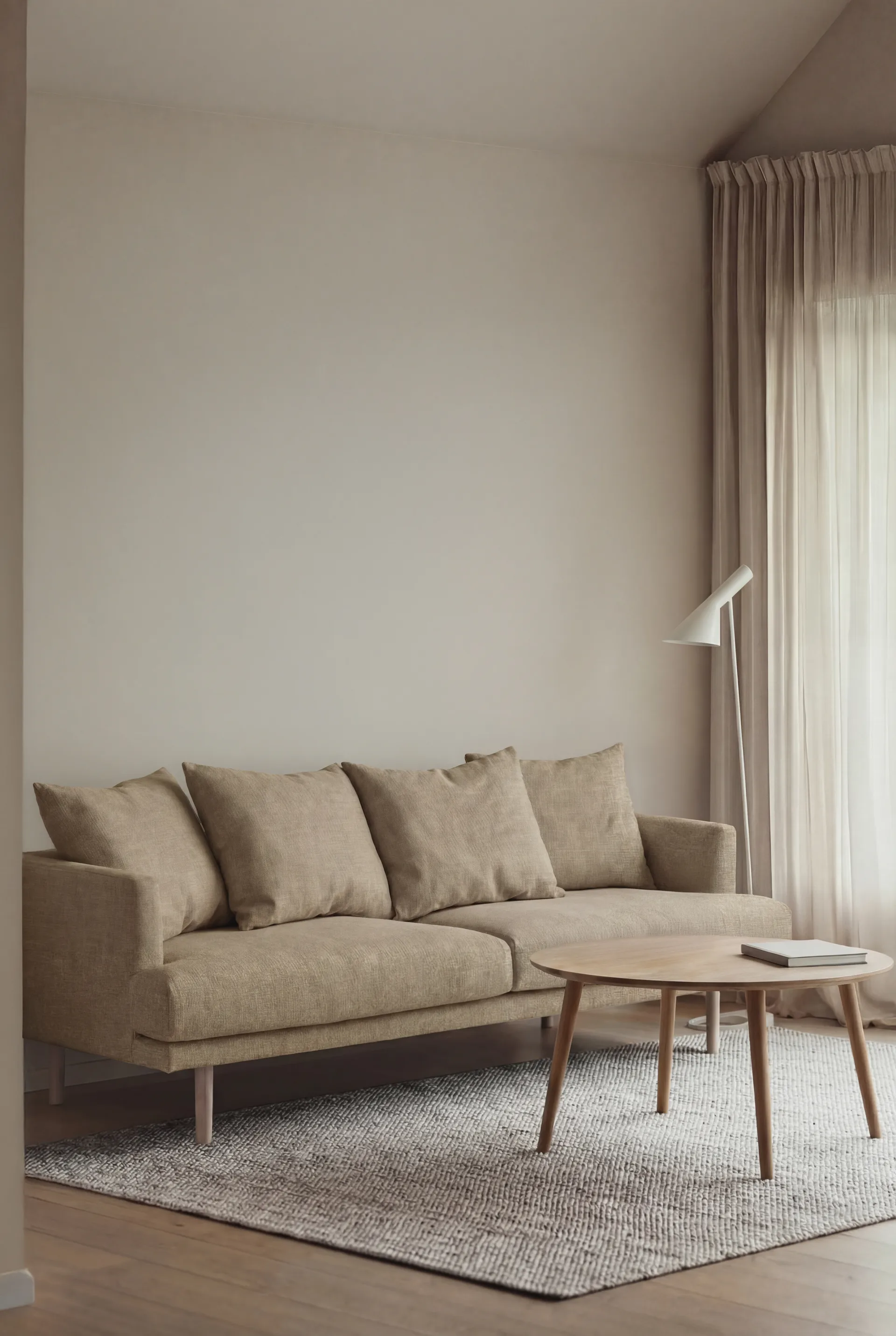 Sjövik Sofa, Same Sand 6672-Eiche weiß geölt, 3-sitzig 1898