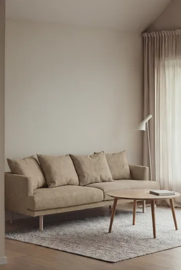 Sjövik Sofa - Same Sand 6672-Eiche weiß geölt, 3-sitzig - 1898