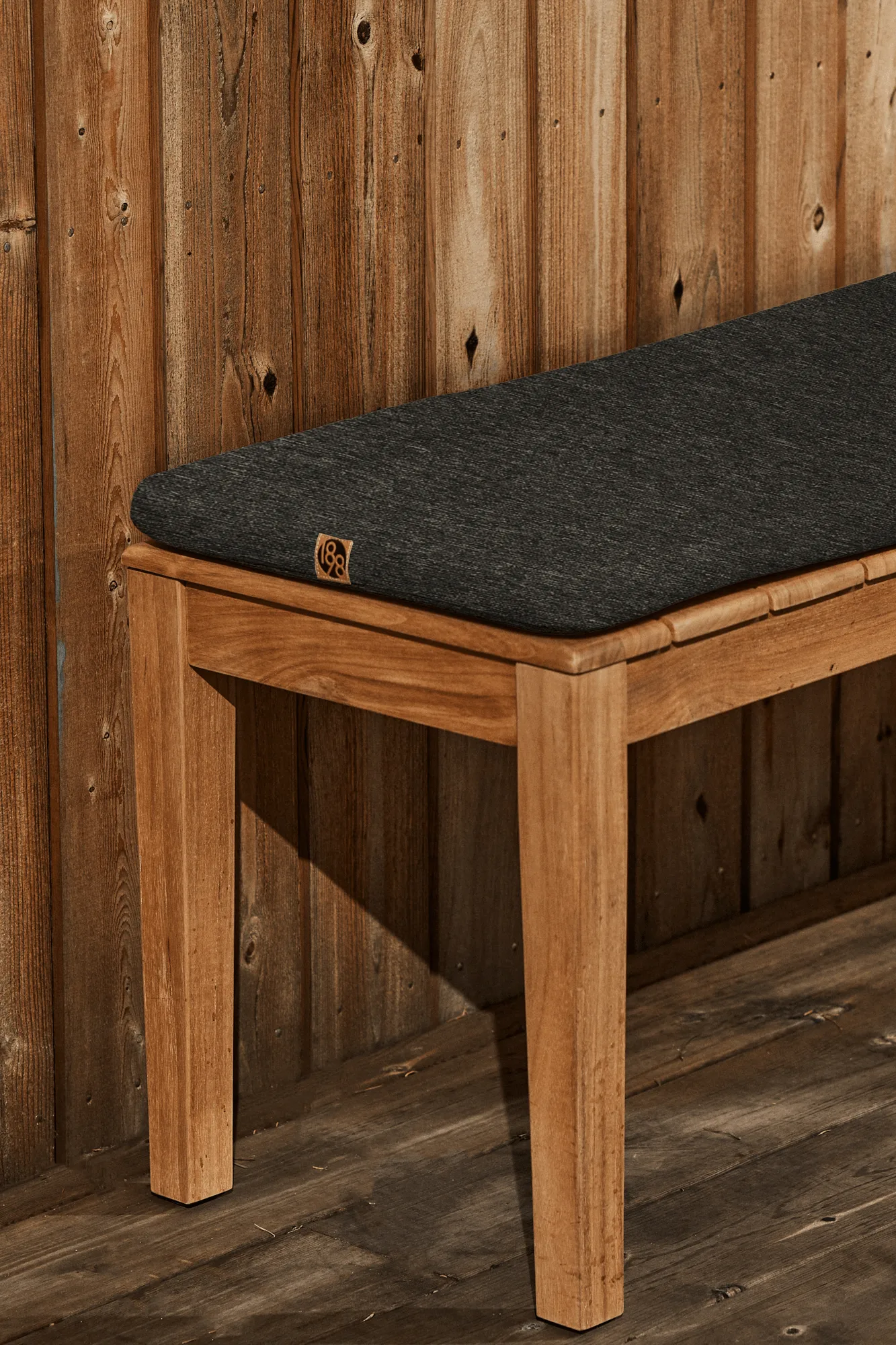 Sköndal Banksitzkissen 40 x 199cm, Dunkelgrau 1898