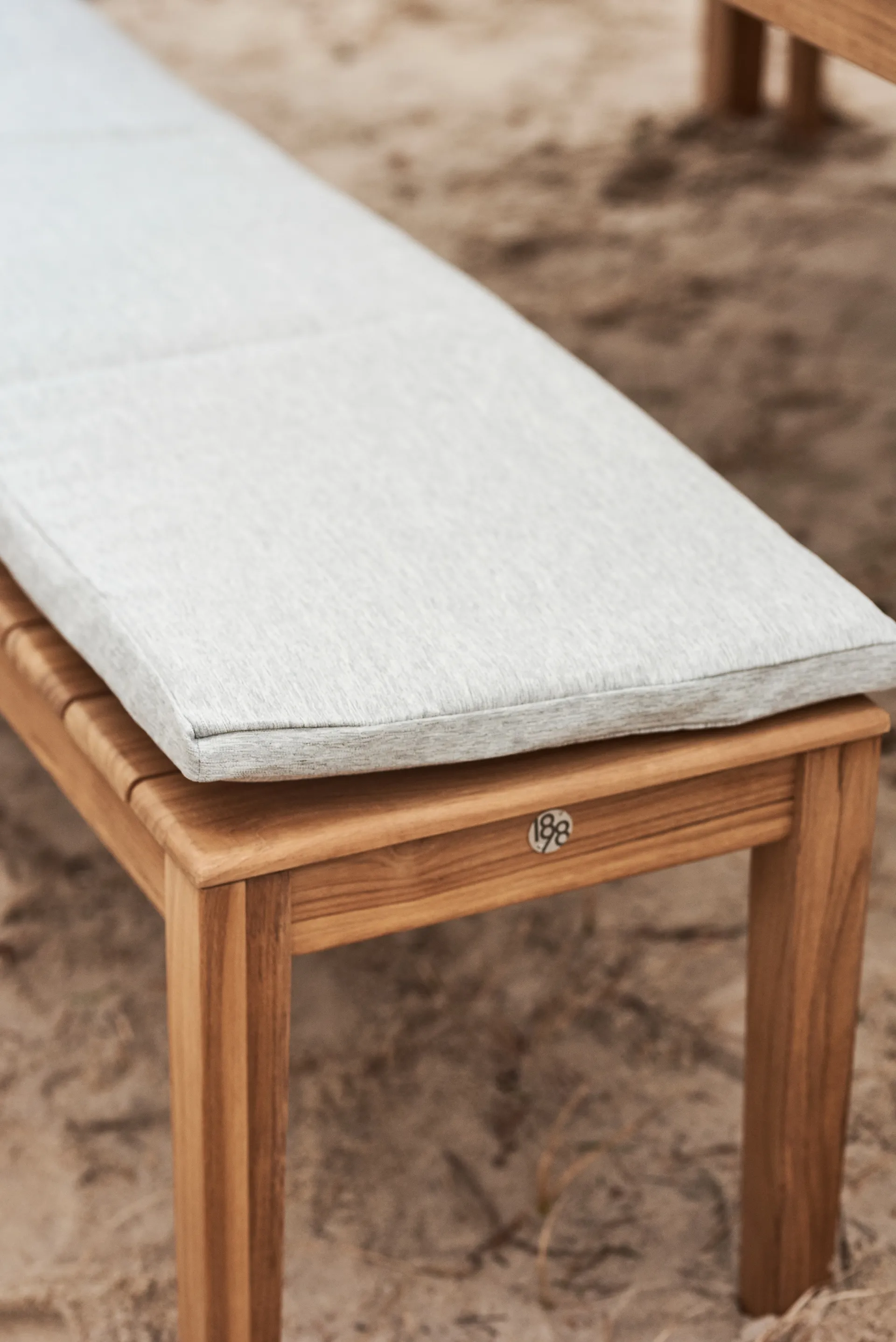 Sköndal Banksitzkissen 40 x 199cm, Hellgrau 1898