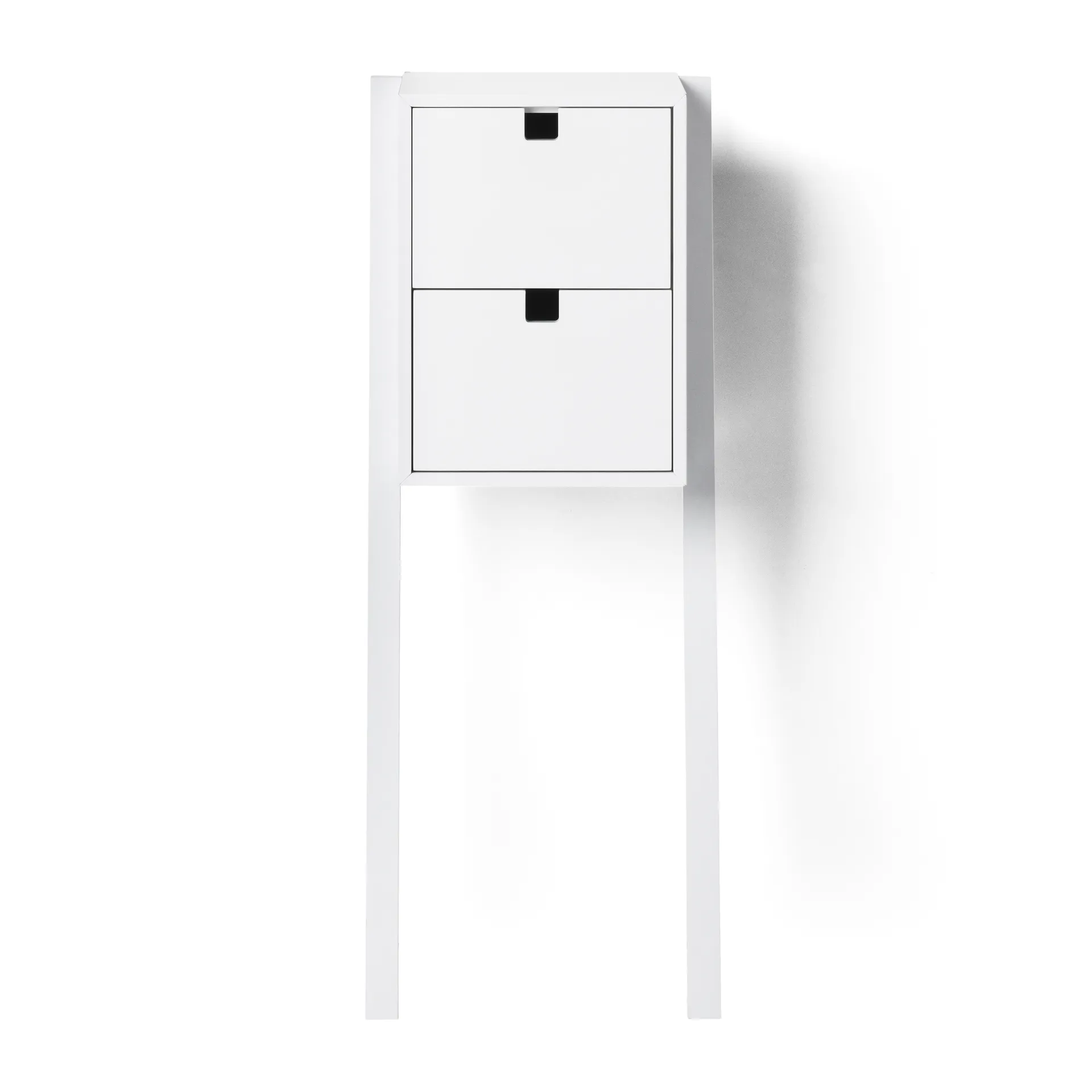 Square Bett-und Flurregal, Weiß 1898