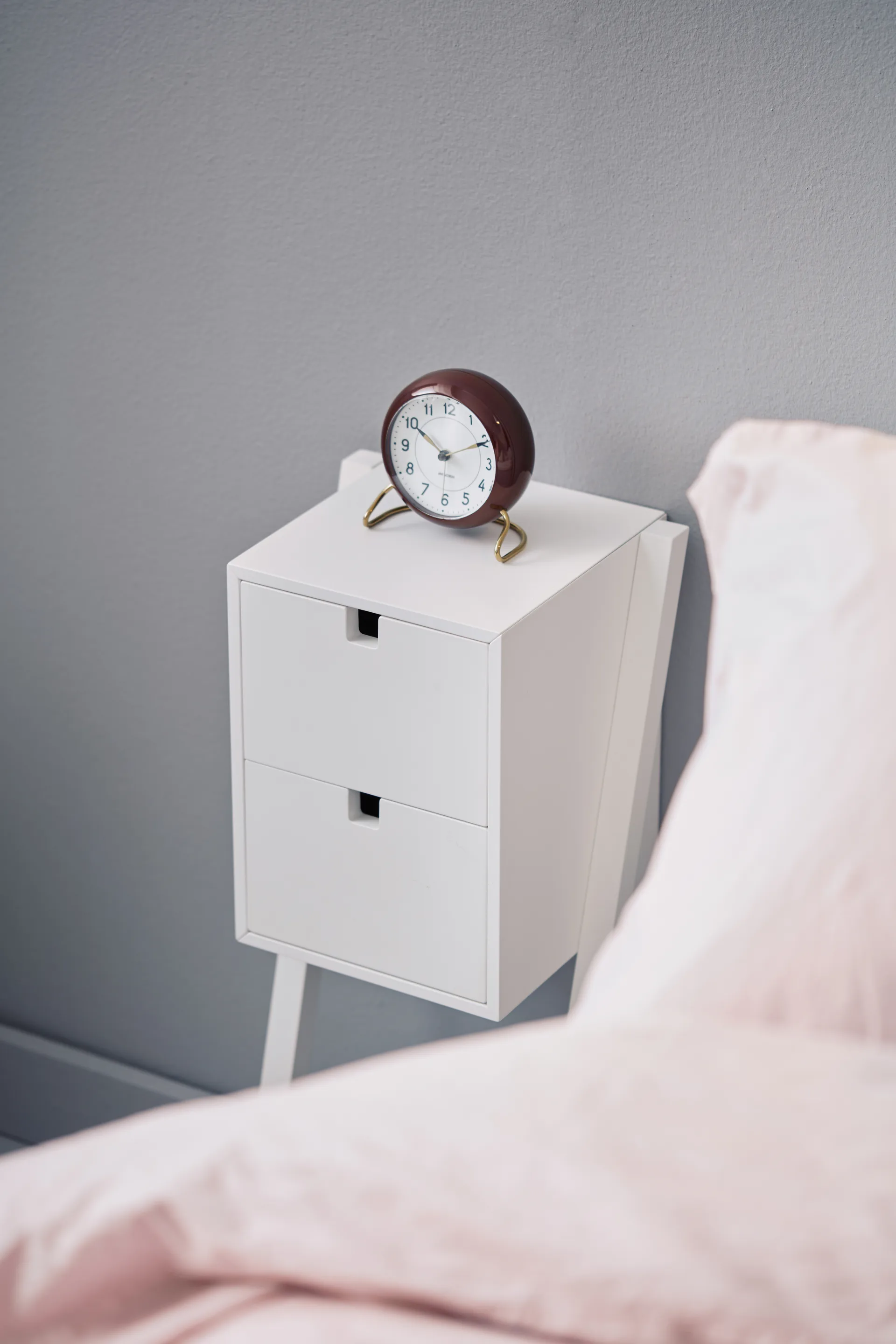 Square Bett-und Flurregal, Weiß 1898