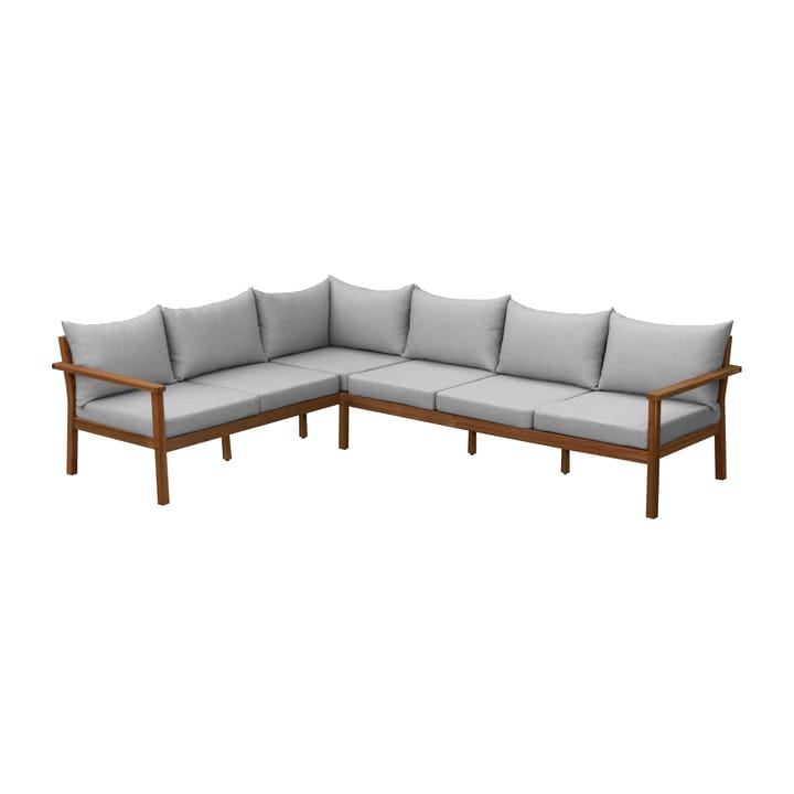 Stockaryd Ecksofa Teak-Hellgrau - undefined - 1898