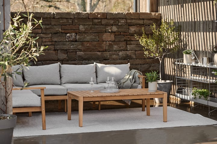 Stockaryd Ecksofa Teak-Hellgrau - undefined - 1898