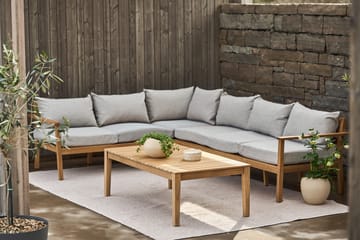 Stockaryd Ecksofa Teak-Hellgrau - undefined - 1898
