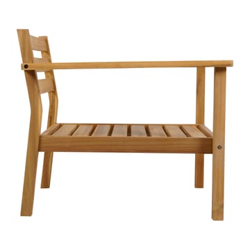 Stockaryd Lounge-Sessel Teak/Beige - undefined - 1898