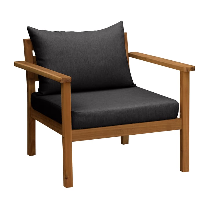 Stockaryd Lounge-Sessel Teak/Dark Grey - undefined - 1898