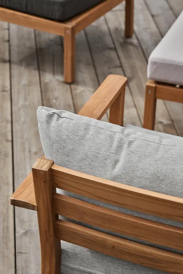 Stockaryd Lounge-Sessel Teak/Light Grey - 1898