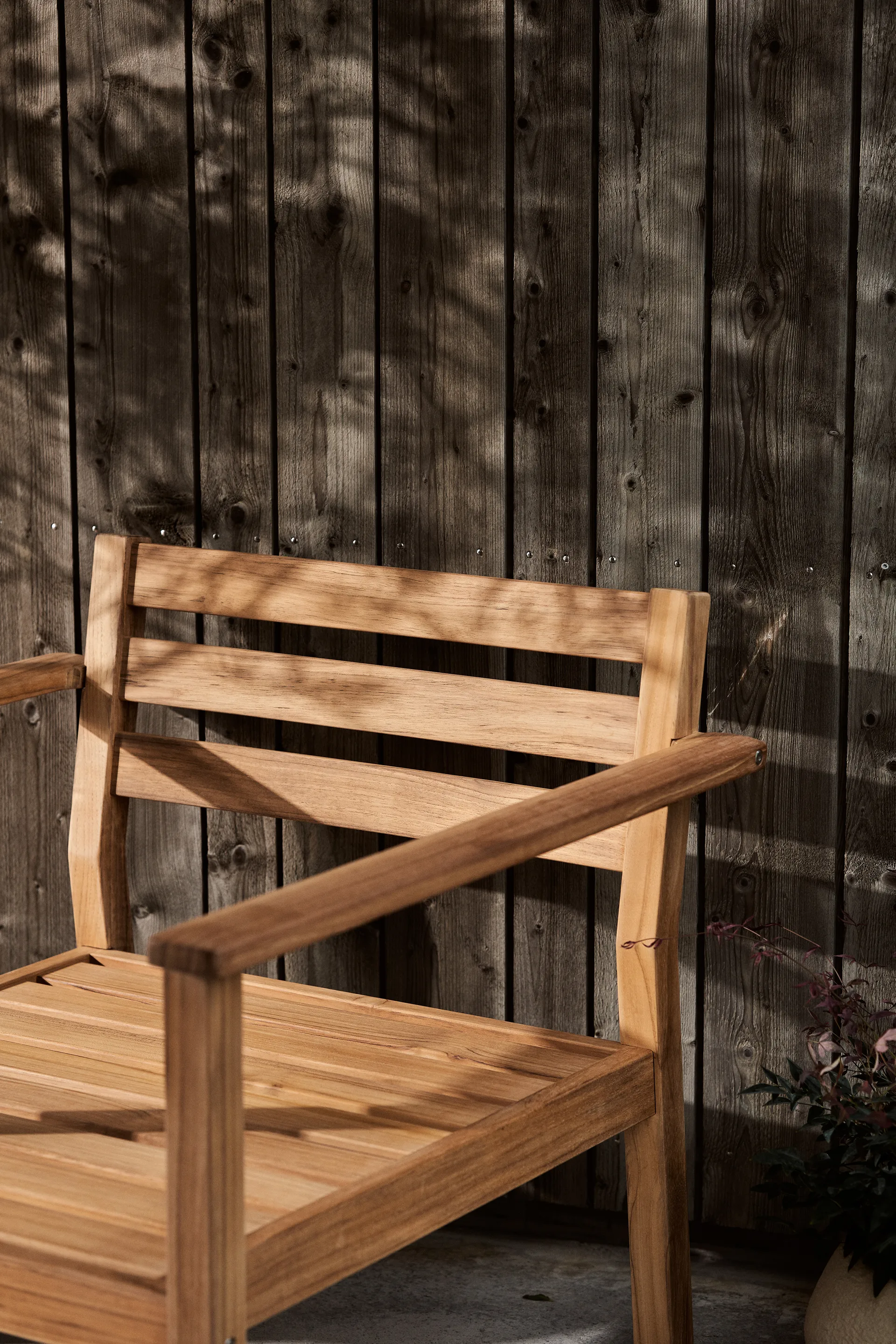 Stockaryd Lounge-Sessel Teak/Light Grey 1898