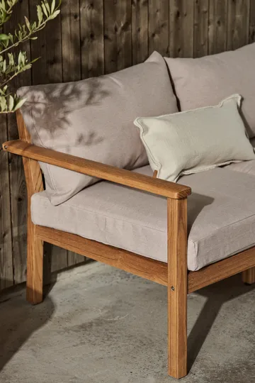 Stockaryd Sofa 3-Sitzer Teak/Beige - 1898