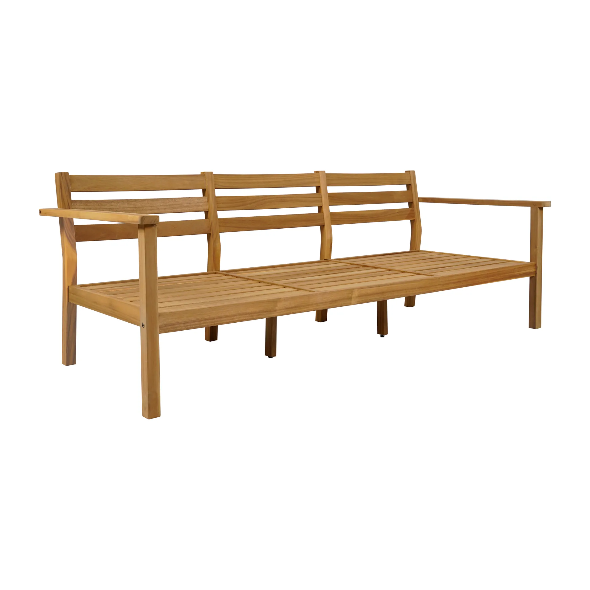 Stockaryd Sofa 3-Sitzer Teak/Beige 1898