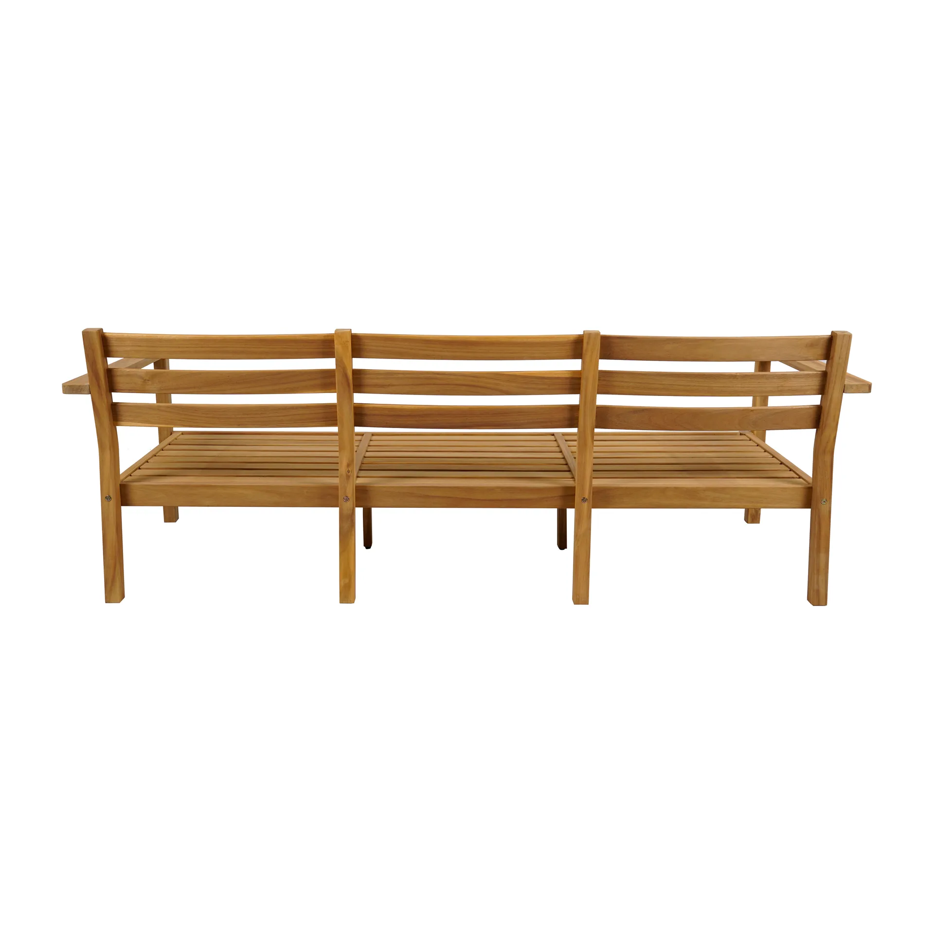 Stockaryd Sofa 3-Sitzer Teak/Light Grey,  1898