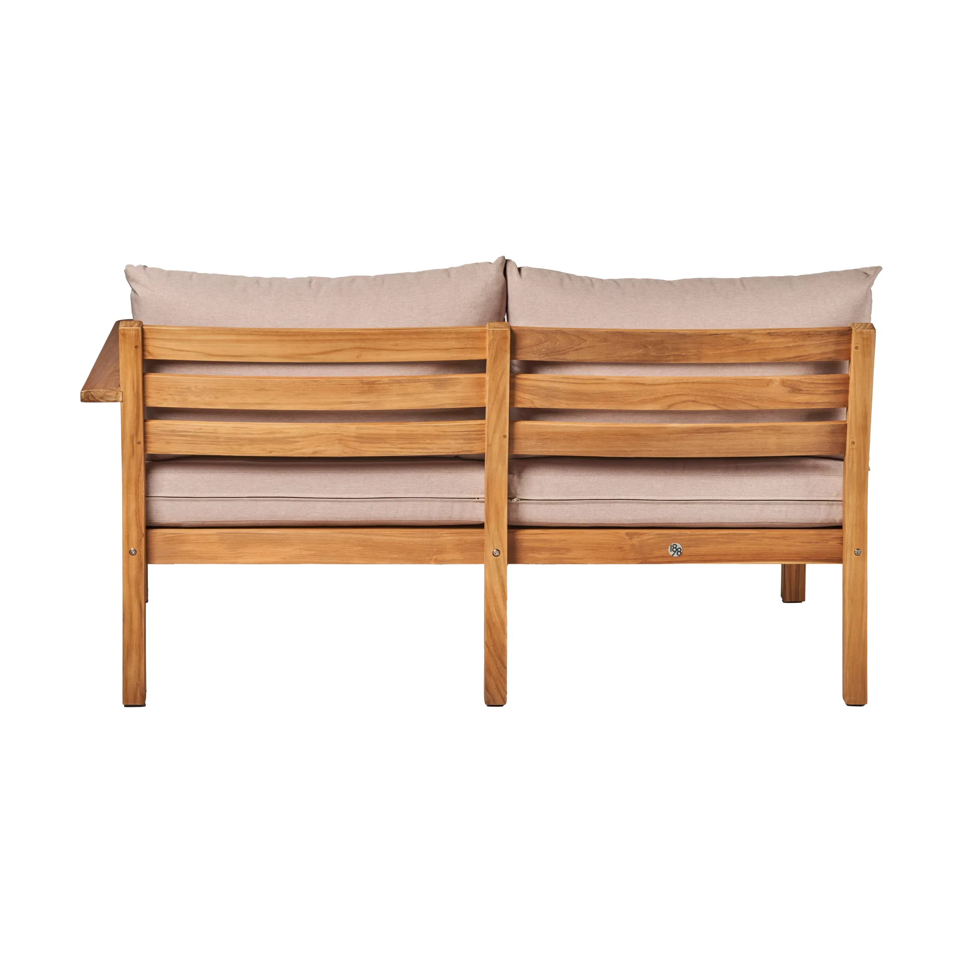 Stockaryd Sofa-Modul 2-Sitzer links teak/beige 1898