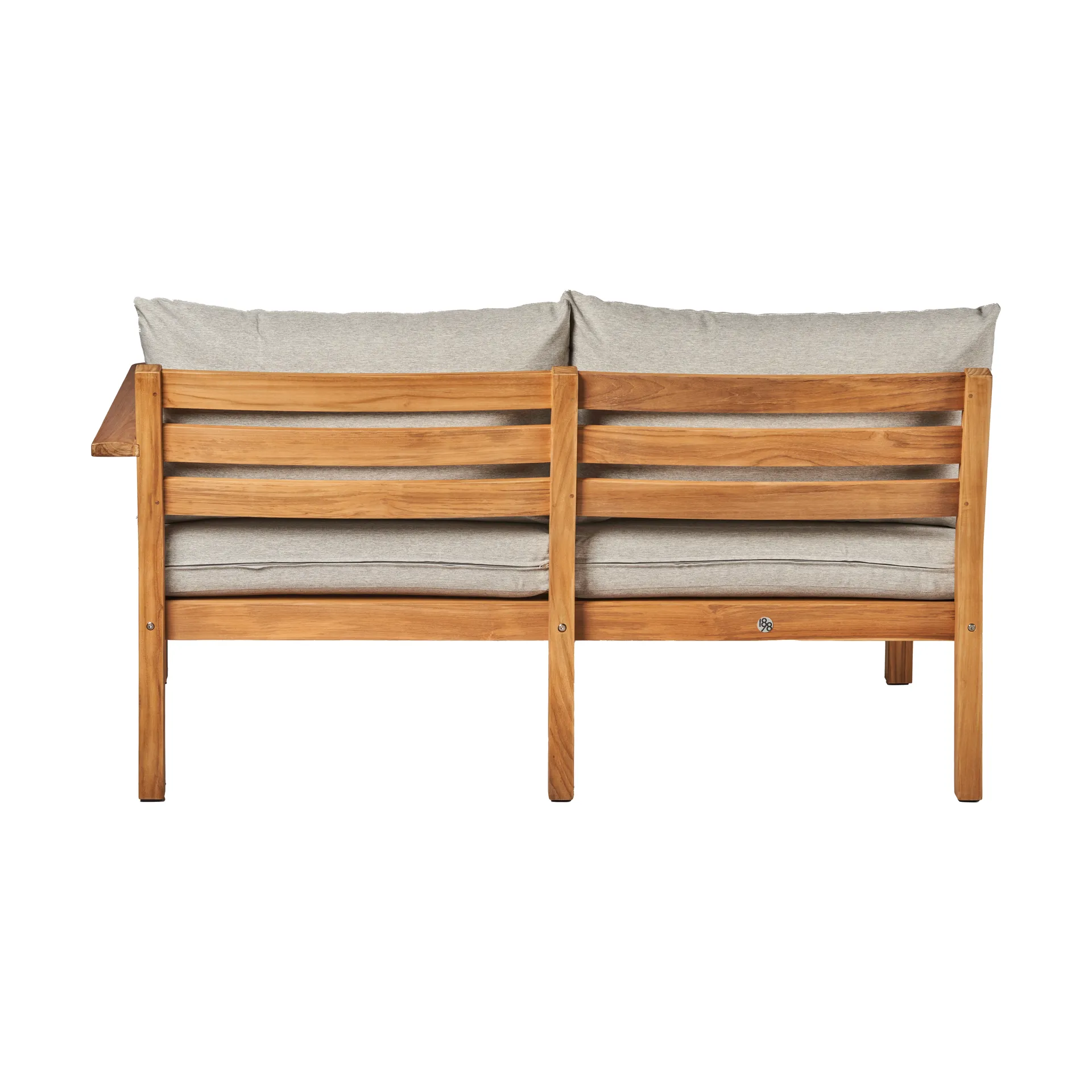 Stockaryd Sofa-Modul 2-Sitzer links teak/light grey,  1898