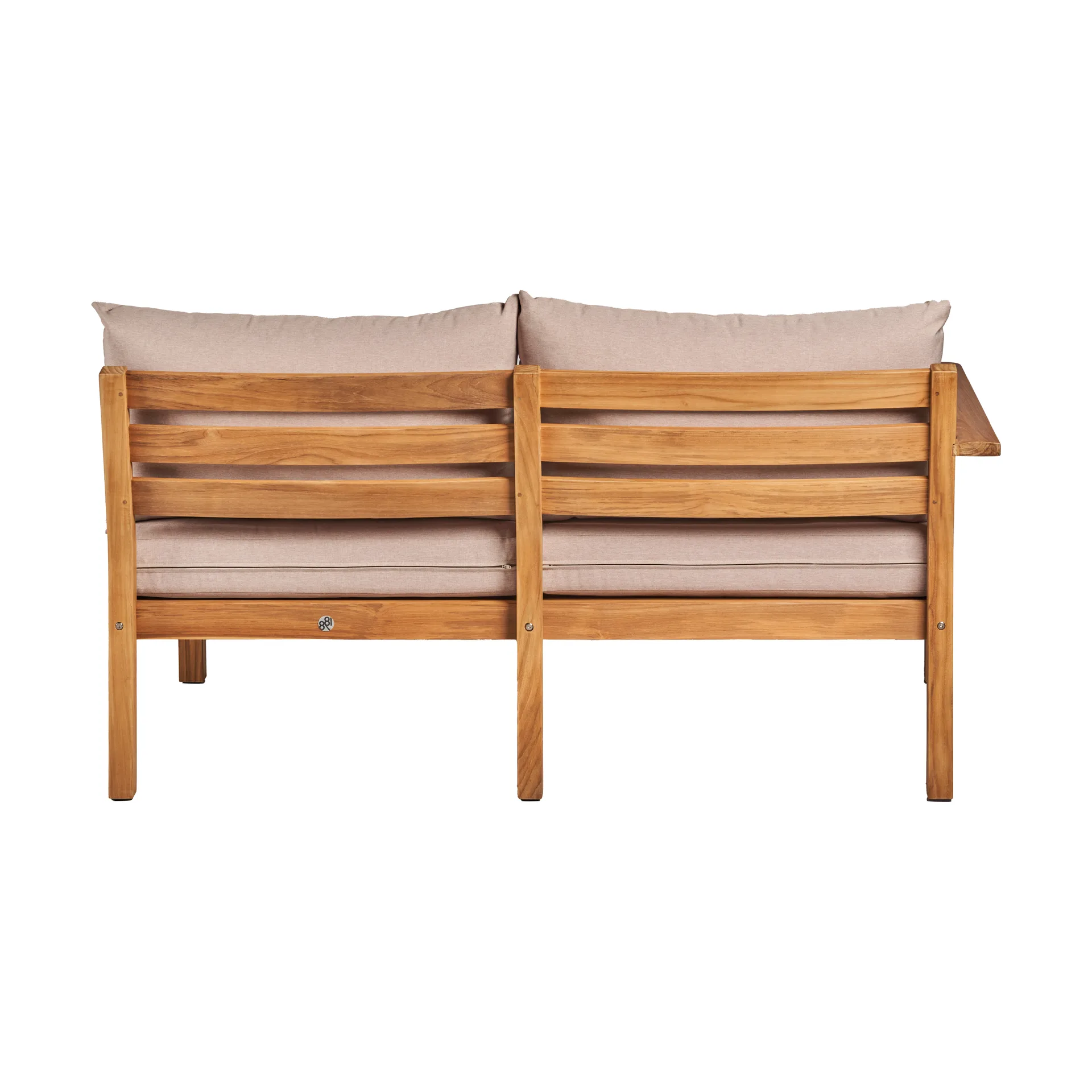 Stockaryd Sofa-Modul 2-Sitzer rechts teak/beige 1898