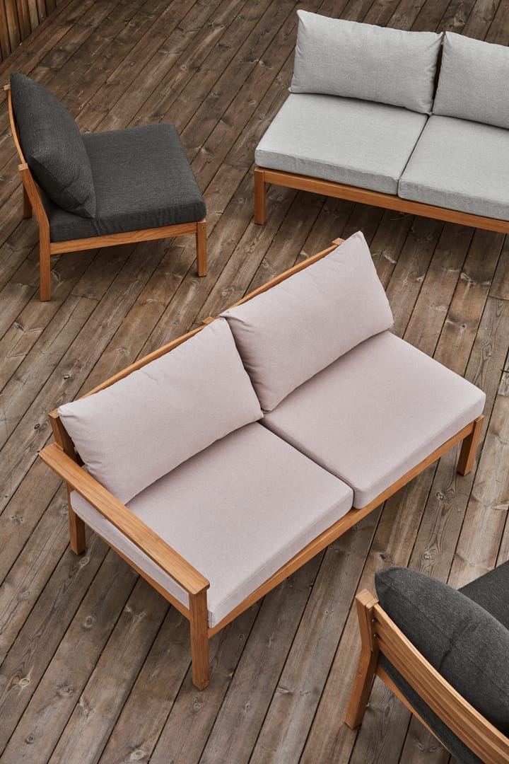 Stockaryd Sofa-Modul 2-Sitzer rechts teak/beige 1898