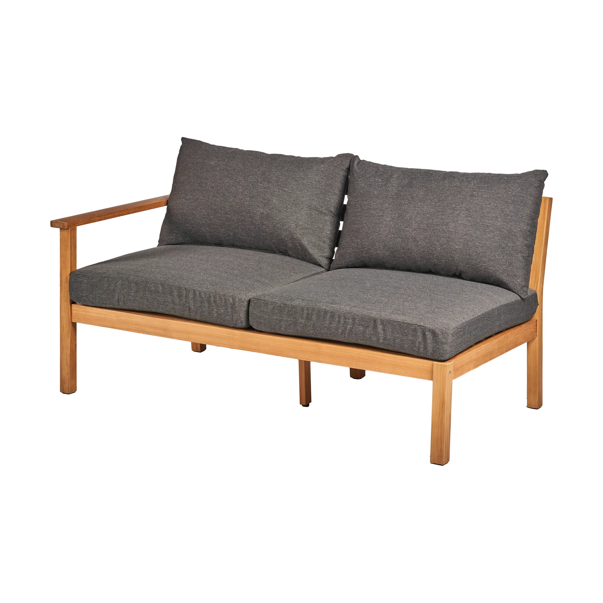 Stockaryd Sofa-Modul 2-Sitzer rechts teak/dark grey 1898