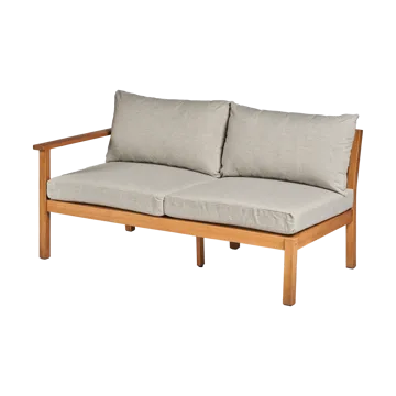 Stockaryd Sofa-Modul 2-Sitzer rechts teak/light grey - 1898