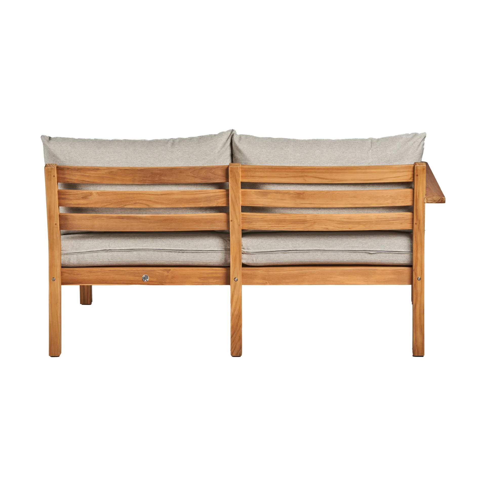 Stockaryd Sofa-Modul 2-Sitzer rechts teak/light grey,  1898