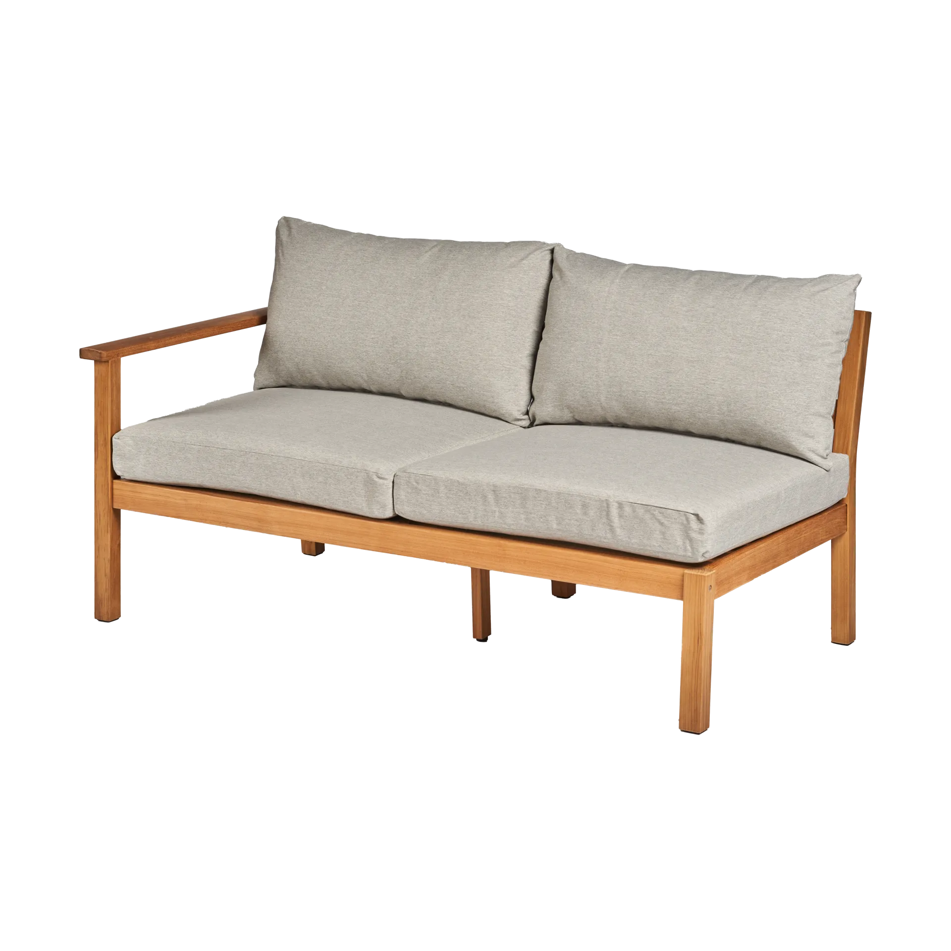 Stockaryd Sofa-Modul 2-Sitzer rechts teak/light grey 1898