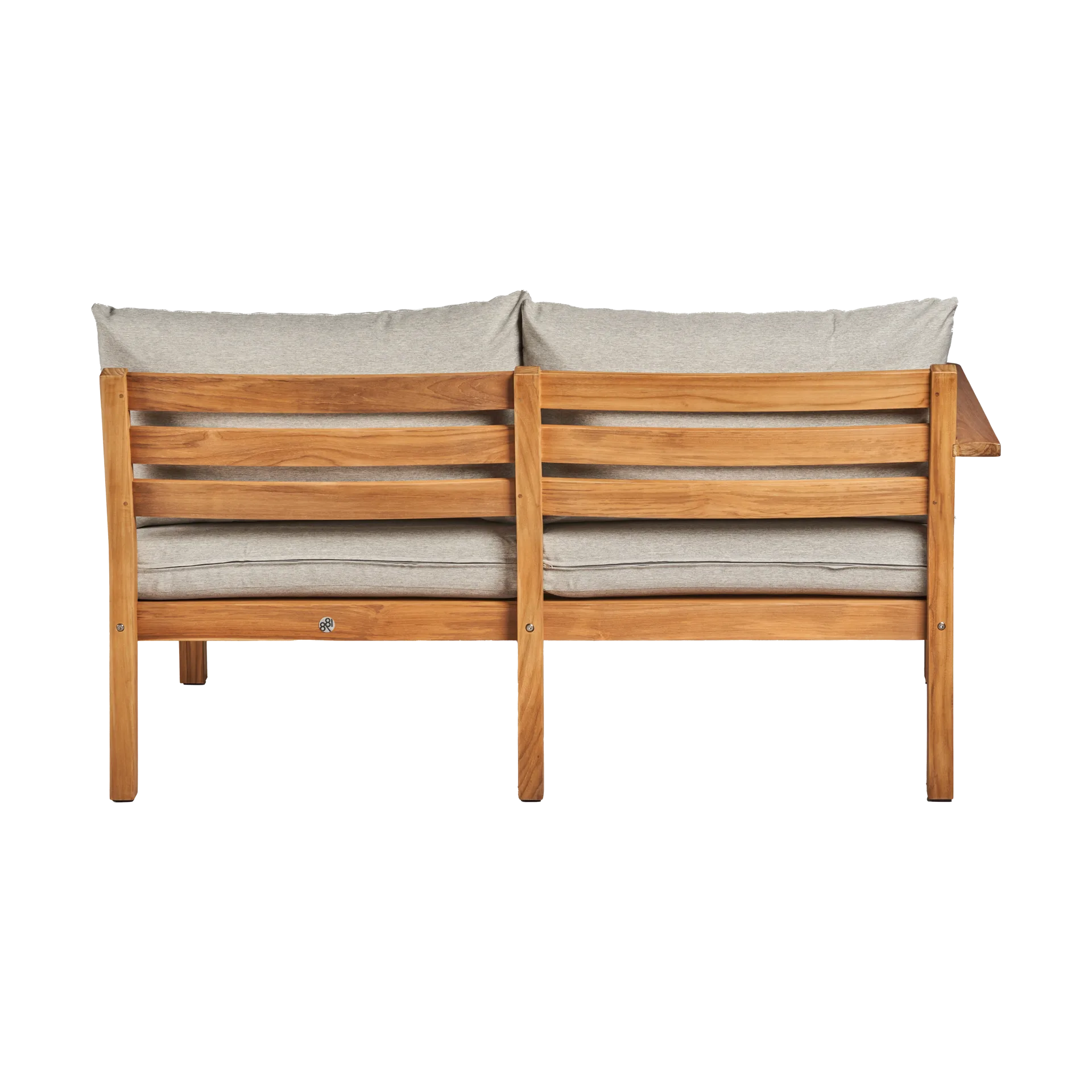 Stockaryd Sofa-Modul 2-Sitzer rechts teak/light grey 1898
