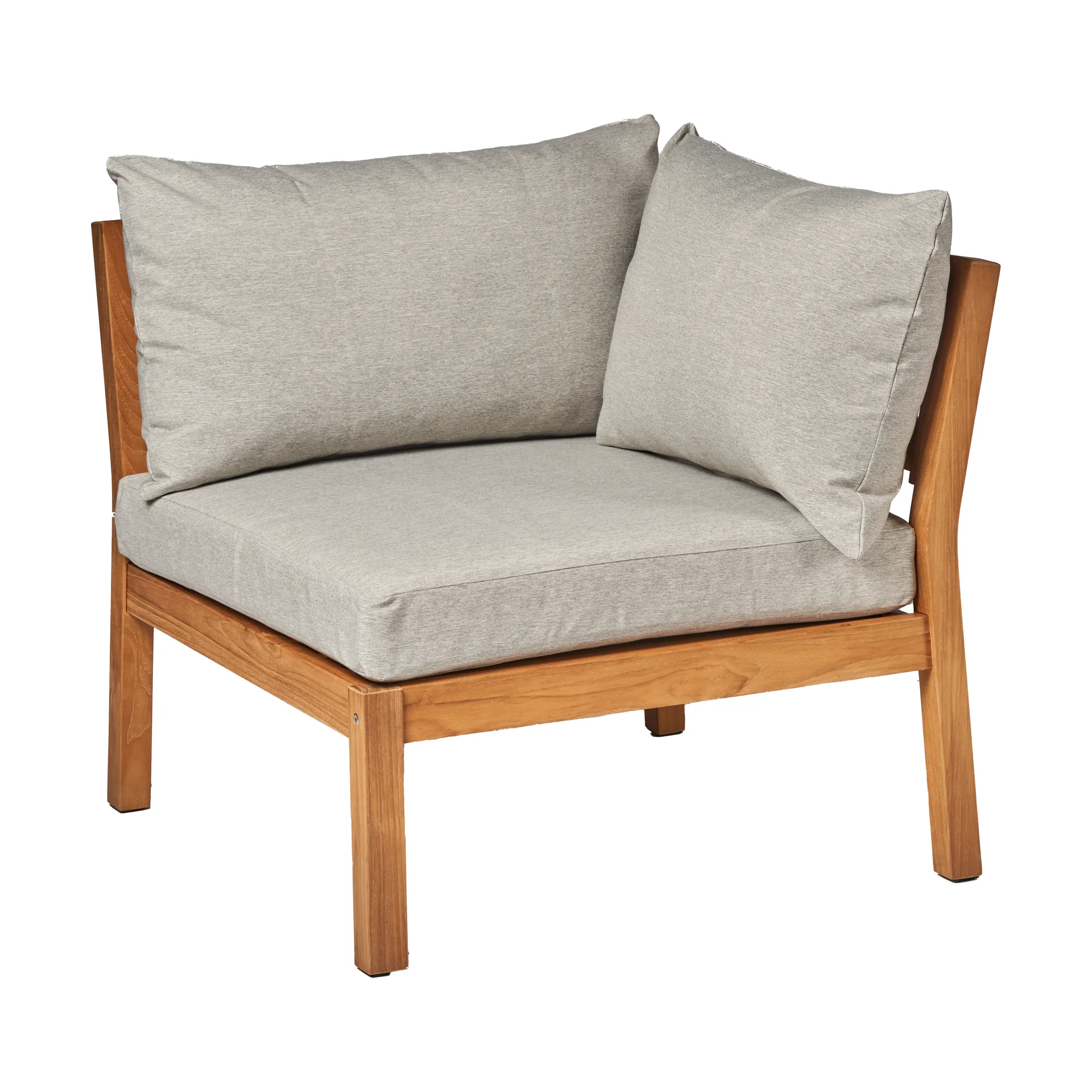 Stockaryd Sofa-Modul Eckteil teak/light grey 1898