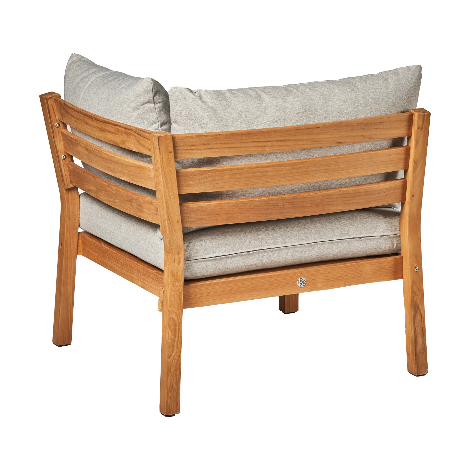 Stockaryd Sofa-Modul Eckteil teak/light grey 1898