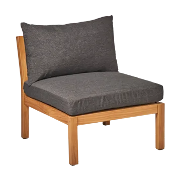 Stockaryd Sofa-Modul Mittelteil teak/dark grey - 1898