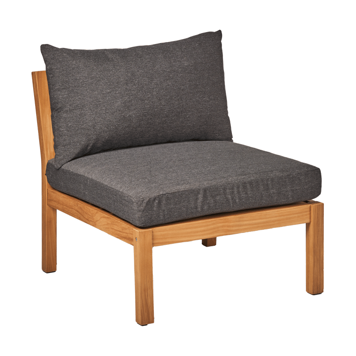 Stockaryd Sofa-Modul Mittelteil teak/dark grey - undefined - 1898