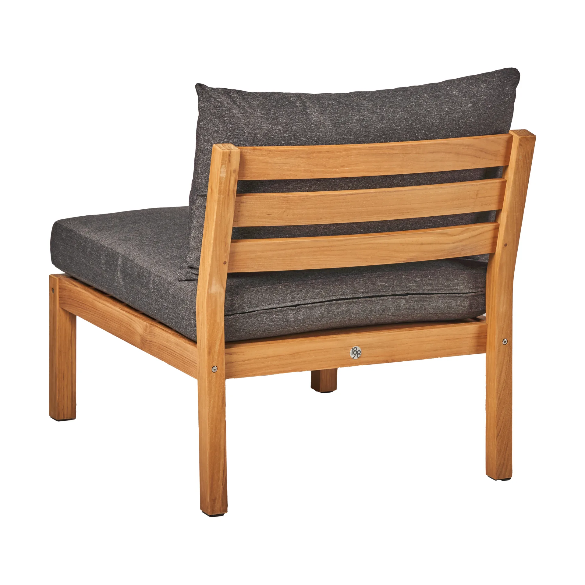 Stockaryd Sofa-Modul Mittelteil teak/dark grey 1898