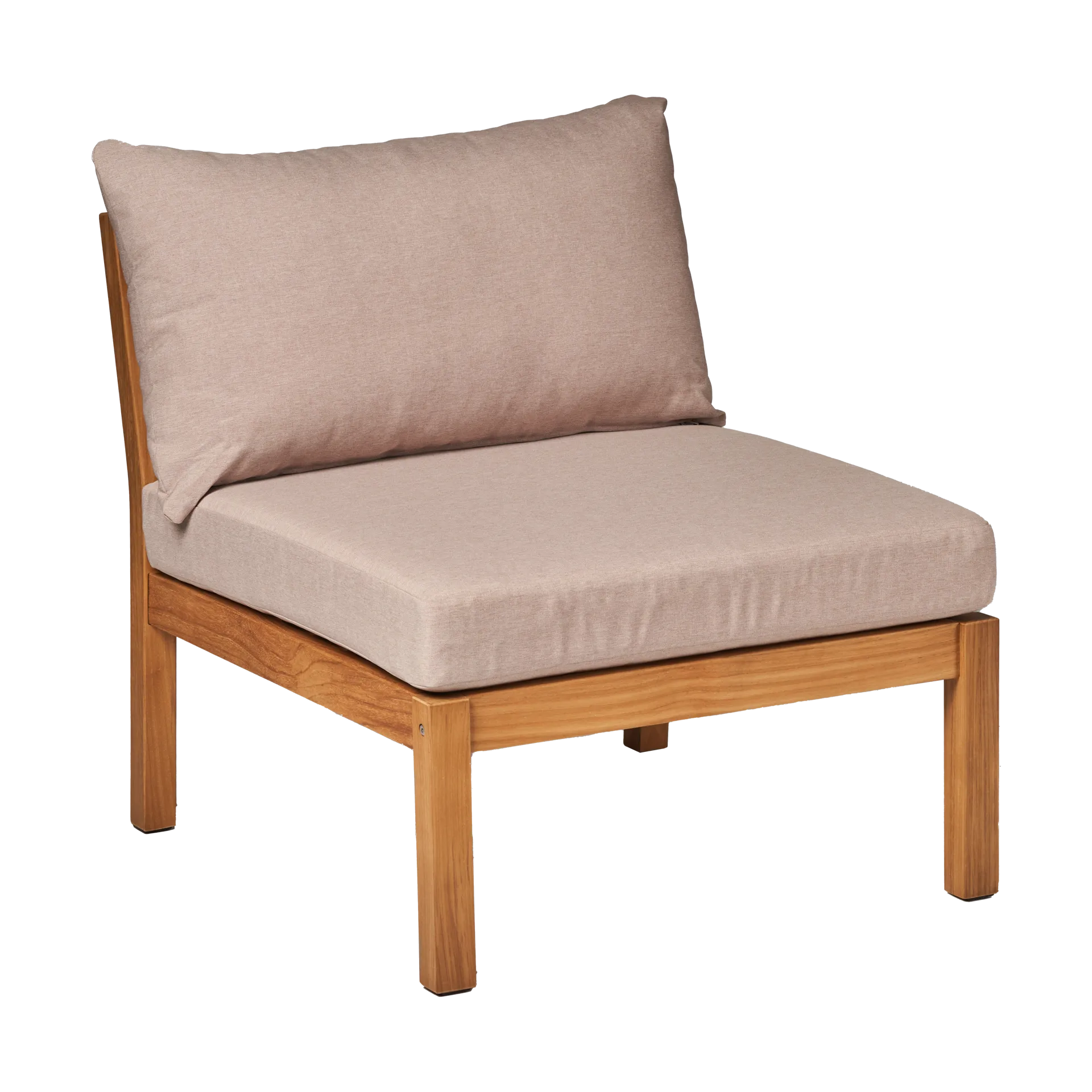 Stockaryd Sofamodul Mittelteil teak/beige 1898