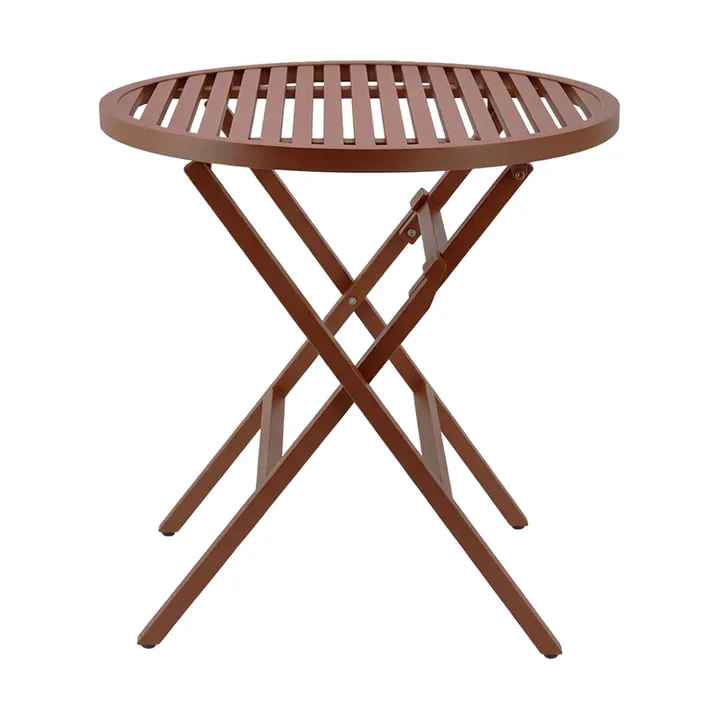 Verona Cafétisch - Burnt red, Ø72 cm - 1898