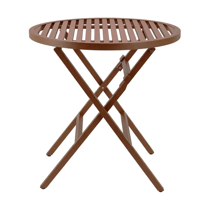 Verona Cafétisch - Burnt red, Ø72 cm - 1898