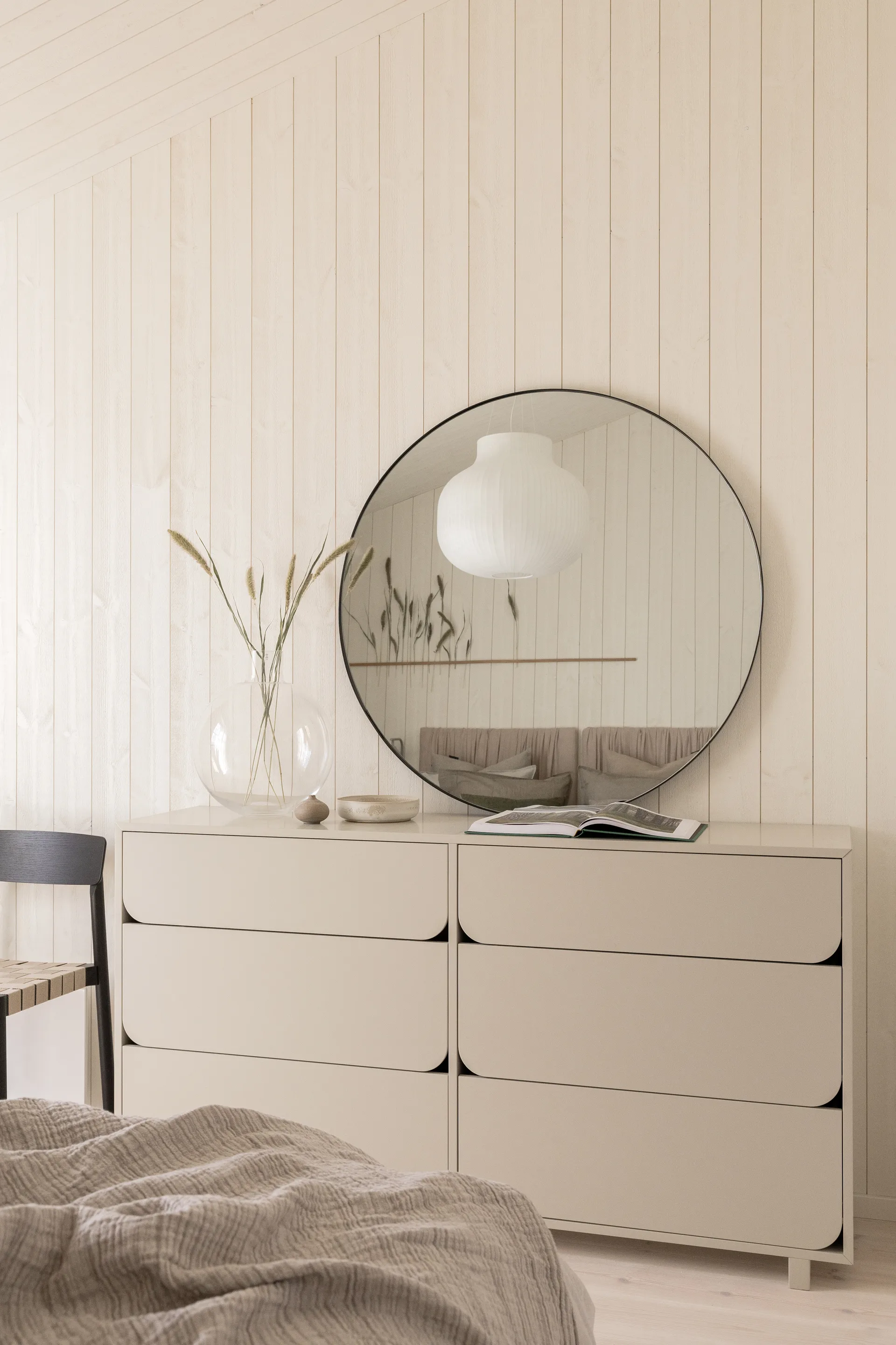 Vidja Dubbel Kommode, Sand, 6 Schubladen 1898