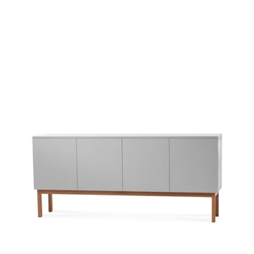 Beam Sideboard - Hellgrau, Eichengestell geölt - A2