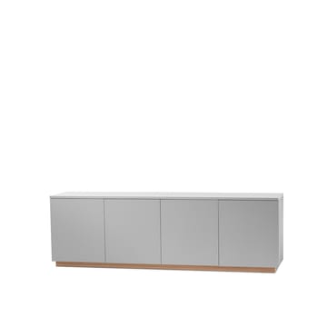 Beam Sideboard - Hellgrau, Sockel hellgrau - A2