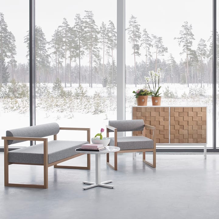 Collect 2016 Schrank niedrig - Weißgeölte Eiche-weiß - A2
