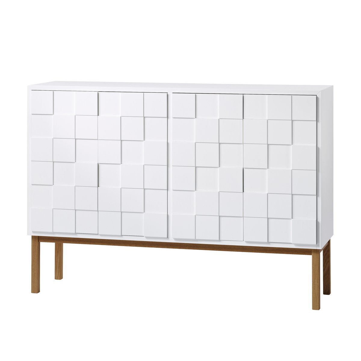 A2 Collect Schrank 2010 niedrig Eiche