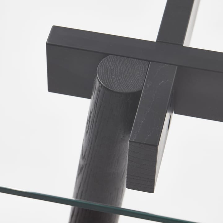 Corners Esstisch, Eiche geölt, Glas A2