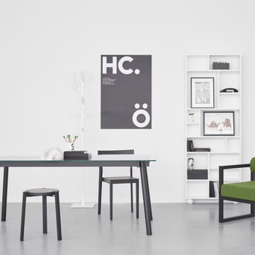 Corners Esstisch - Eiche geölt, Glas - A2