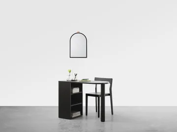 Echo Wandspiegel - Schwarz, 43x63 cm - A2