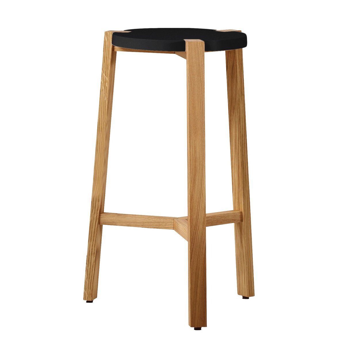 A2 Happy Barhocker 66 Schwarz