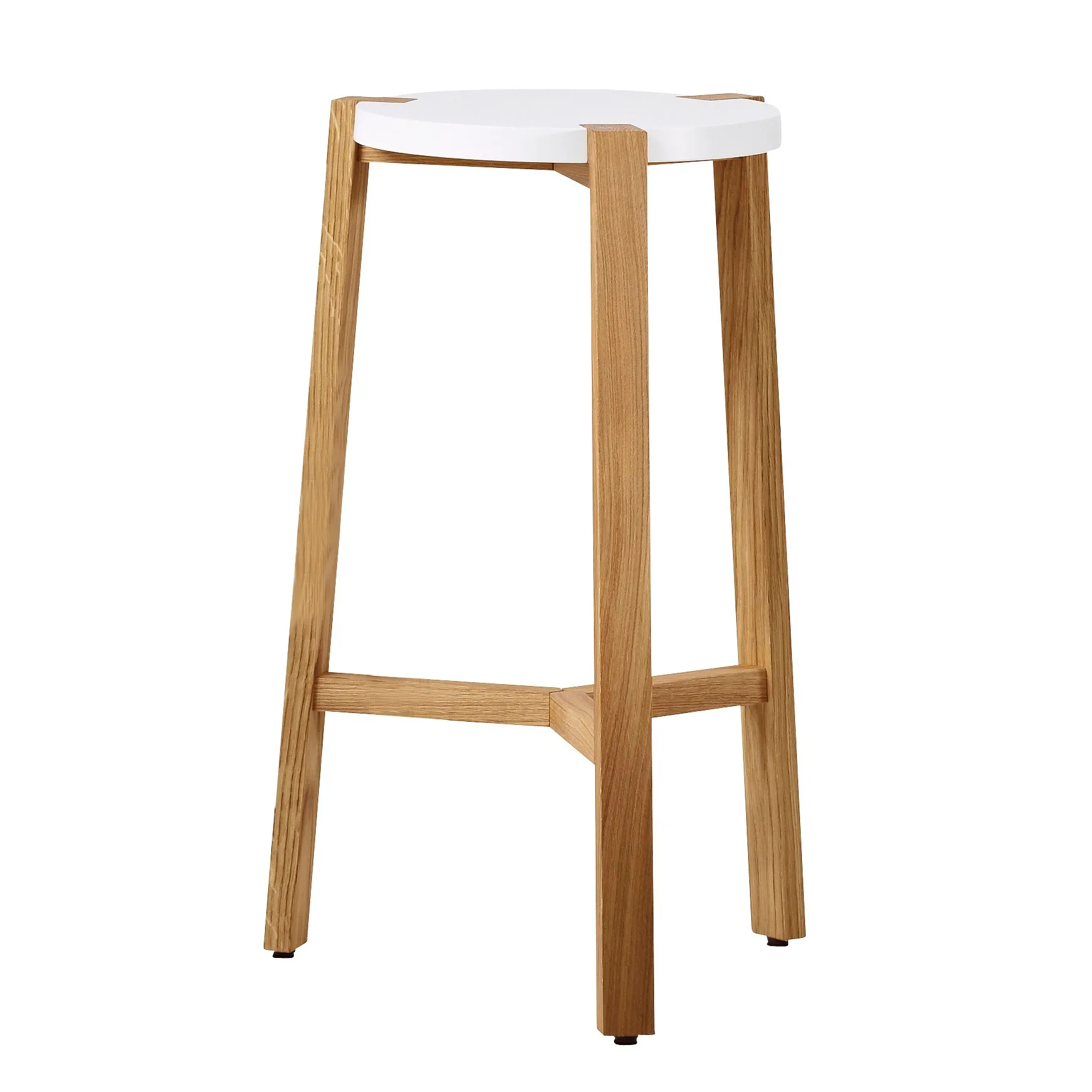 Happy Barhocker 66, Weiß A2