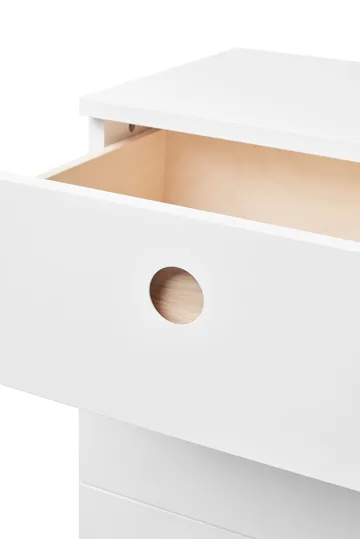 Keep high Kommode - Weiß geölte Eiche, 95x98x40 cm - A2